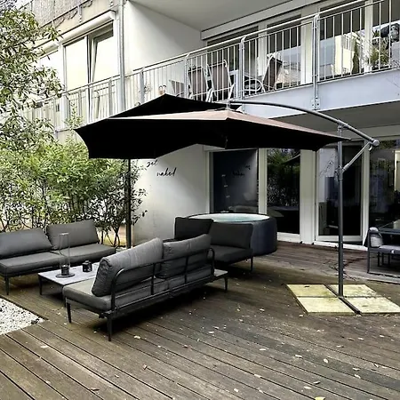 Zetrale Zweizimmerwohnung Mit Whirlpool Apartmán Karlsruhe